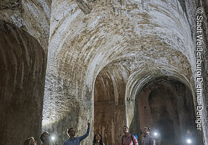 Dunkelgefängnis in der Wülzburg