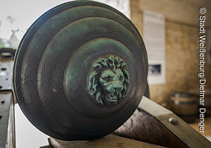 Kanone in der Wülzburg