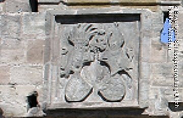 Cadolzburg bei F¸rth (N¸rnberg), Torbau zur Vorburg, Blick ¸ber die Br¸cke