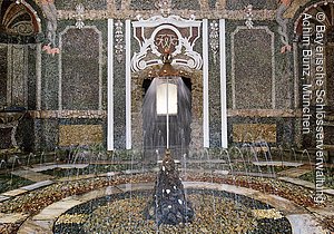 Bayreuth, Eremitage, Altes Schloss, Grotte, R.15