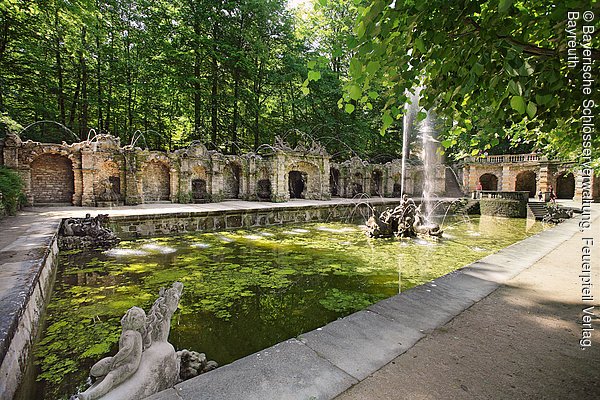 Bayreuth, Eremitage, Altes Schloss, Untere Grotte