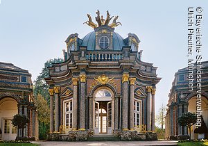 Bayreuth, Eremitage, Neues Schloss, Sonnentempel